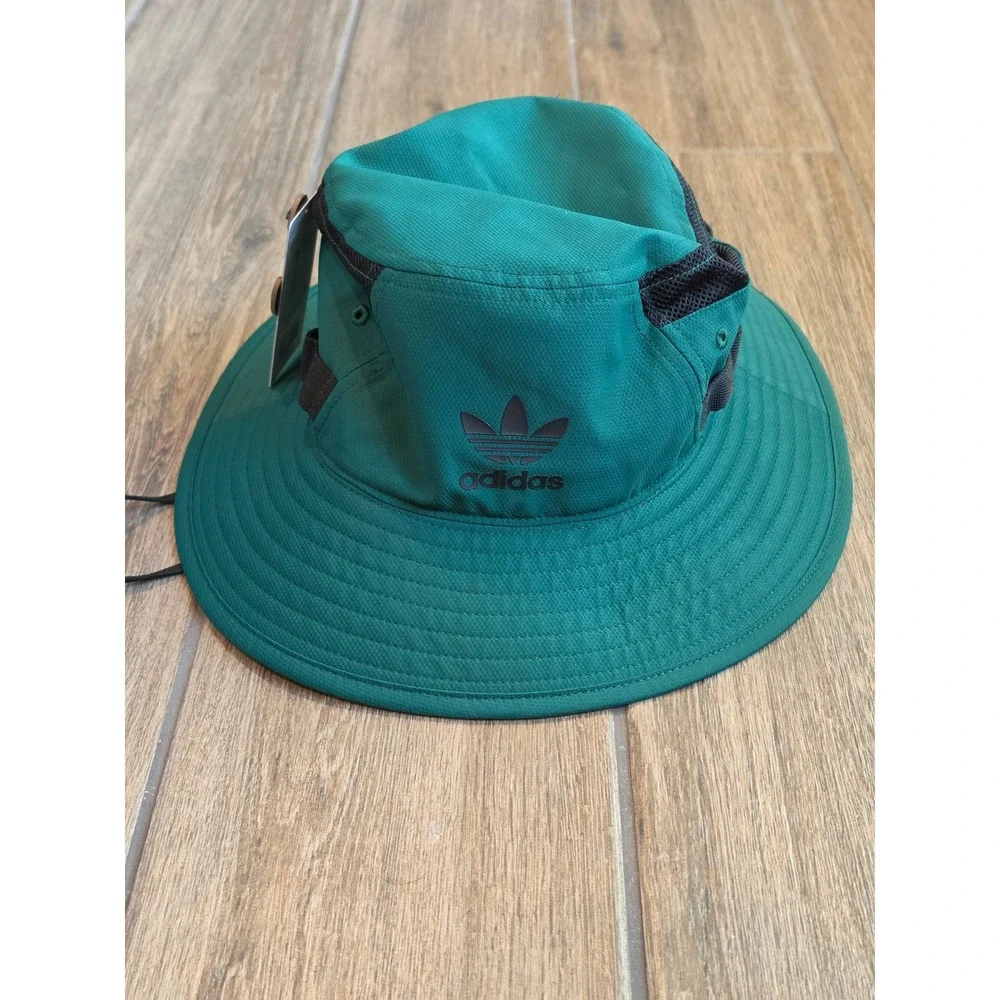 Adidas Originals Webbing Boonie Hat Green Black JL4006 L/XL NWT